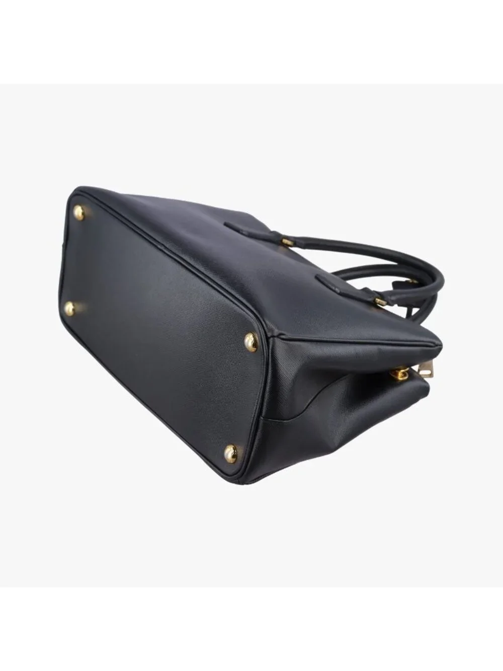 Prada Galleria Black Saffiano Leather 14 Shoulder
